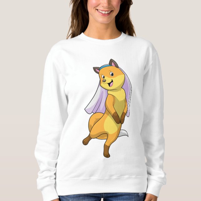 Sweatshirt Renard marié voilé (Devant)