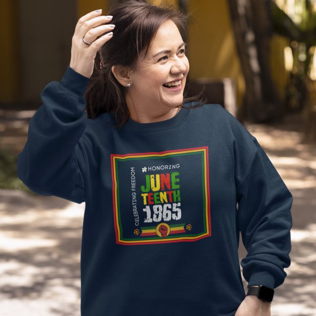 Sweatshirt Rendre hommage à la liberté du 11 juin 1865 (Créateur téléchargé)