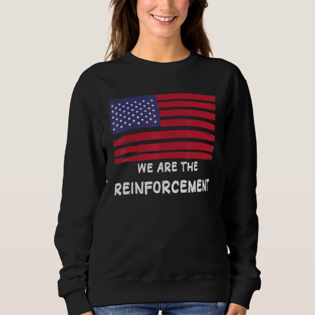 Sweatshirt Renforcement de l'armée américaine (Devant)