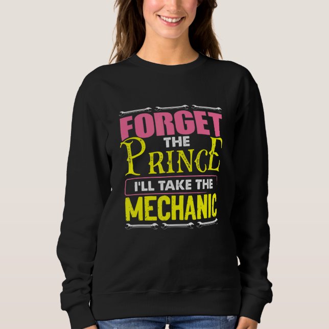 Sweatshirt Réparation De Voiture Diesel Oubliez Le Prince Ill (Devant)