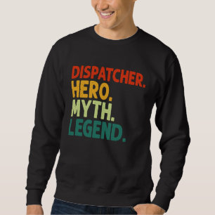 Sweatshirt Répartiteur Héros Mythe Légende Vintage Répartite