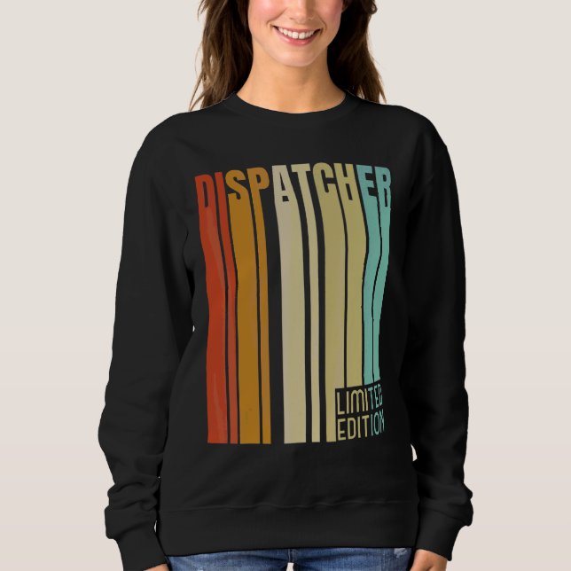 Sweatshirt Répartiteur Rétro   Titre de l'emploi Profession (Devant)