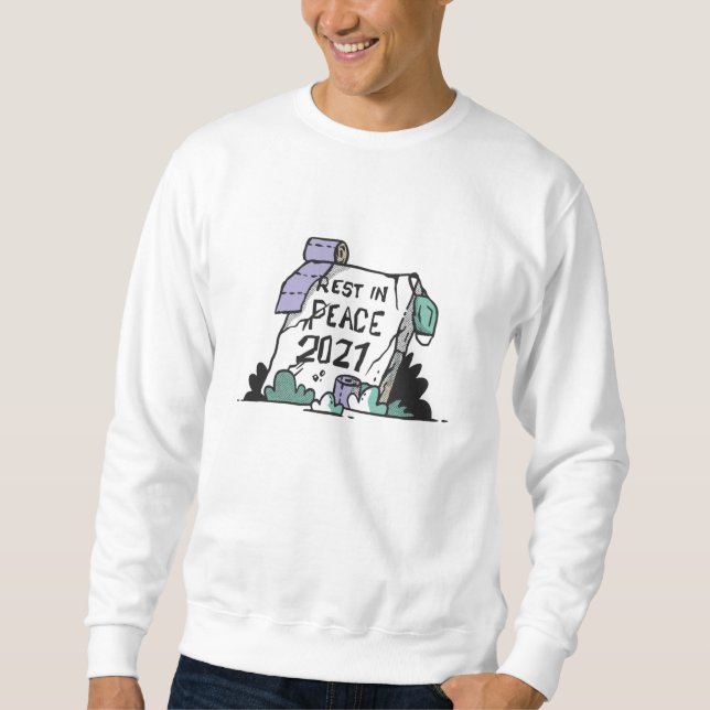 Sweatshirt Repose en paix 2021 (Devant)