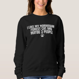 Sweatshirt Reproduction norvégienne de chats