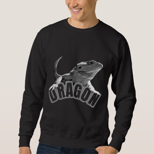 Sweatshirt Reptiles Dragons à poils Pet Lizard Vêtements (Devant)