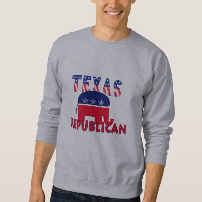 Sweatshirt Républicain du Texas (Devant)