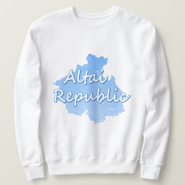 Sweatshirt République de l'Altaï (Design devant)