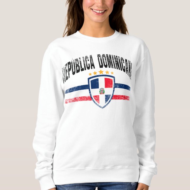 Sweatshirt République dominicaine (Devant)