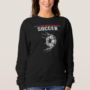 Sweatshirt République tchèque Ballon de football dans le file