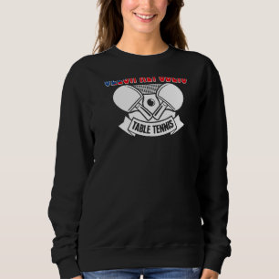 Sweatshirt République tchèque Tennis de table Soutenir le P
