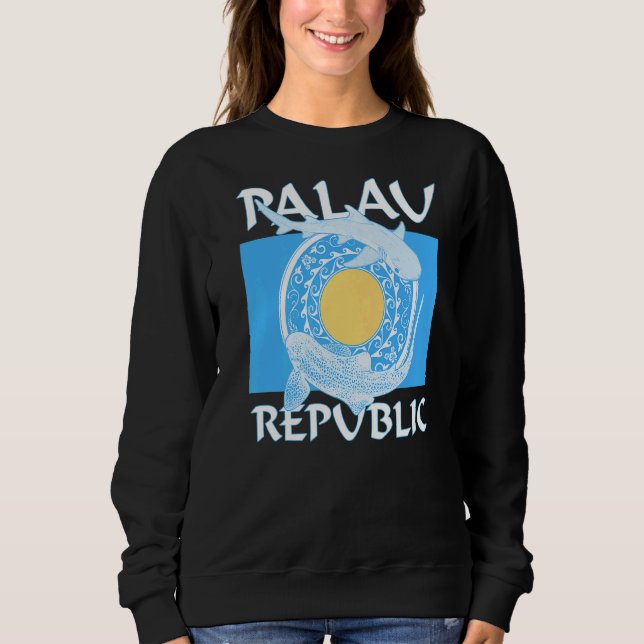 Sweatshirt Requin léopard requin blanc récif requin sur le dr (Devant)