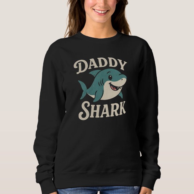 SWEATSHIRT REQUIN PAPA (Devant)
