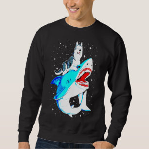 Sweatshirt Requin sibérien à cheval Husky