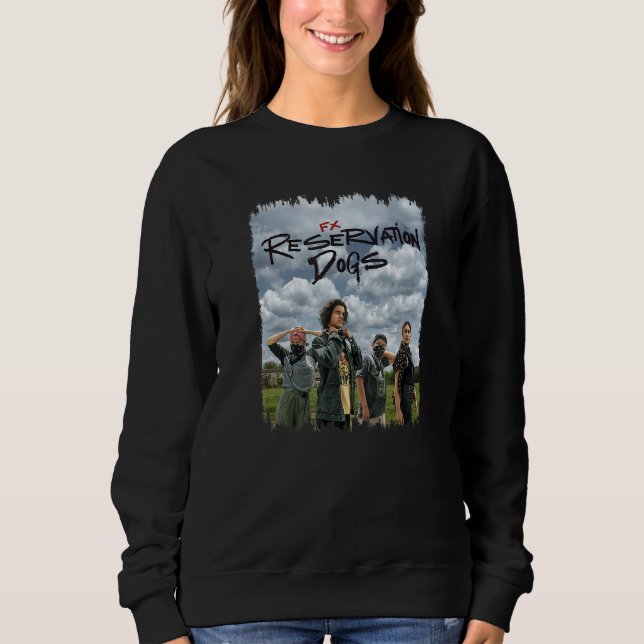 Sweatshirt Reservation Dogs Season 1 Group Shot Poster (Devant)