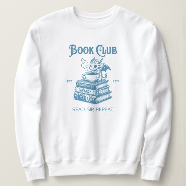 Sweatshirt Réserver Club Imaginaire Dragon Lovers (Design devant)