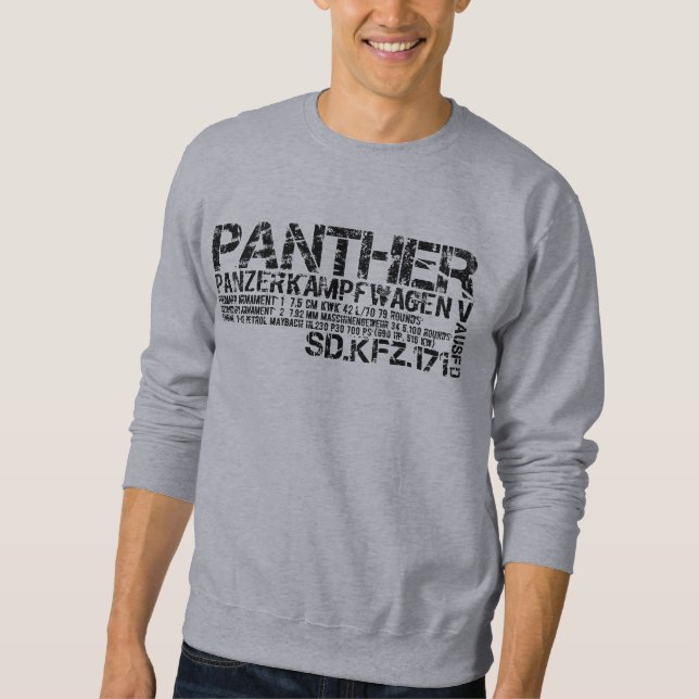 Sweatshirt Réservoir de panthère (Devant)