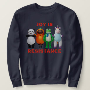 Sweatshirt Résistez Grenouille Portland Grenouille Protestati