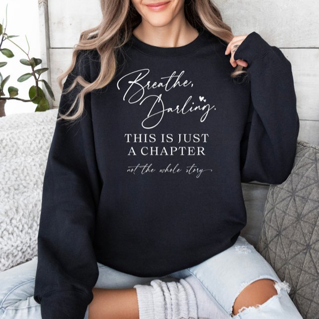 Sweatshirt Respire la chère motivation (Créateur téléchargé)