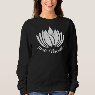 Sweatshirt Respirer le Yoga méditant entraînement spirituel