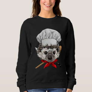 Sweatshirt Restaurant Hérisson Chef Cuisine Cuisinier Culinai