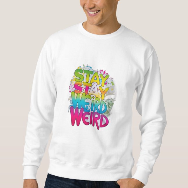 Sweatshirt Reste bizarre (Devant)