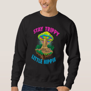 Sweatshirt Reste Trippy Petit Hippie Champignon Magique Psilo