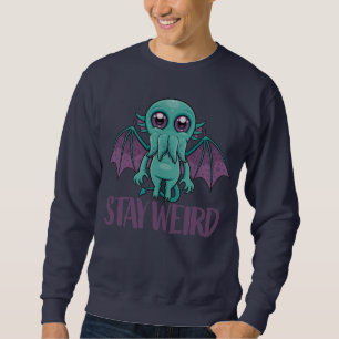 Sweatshirt Reste un monstre Cthulhu mignon