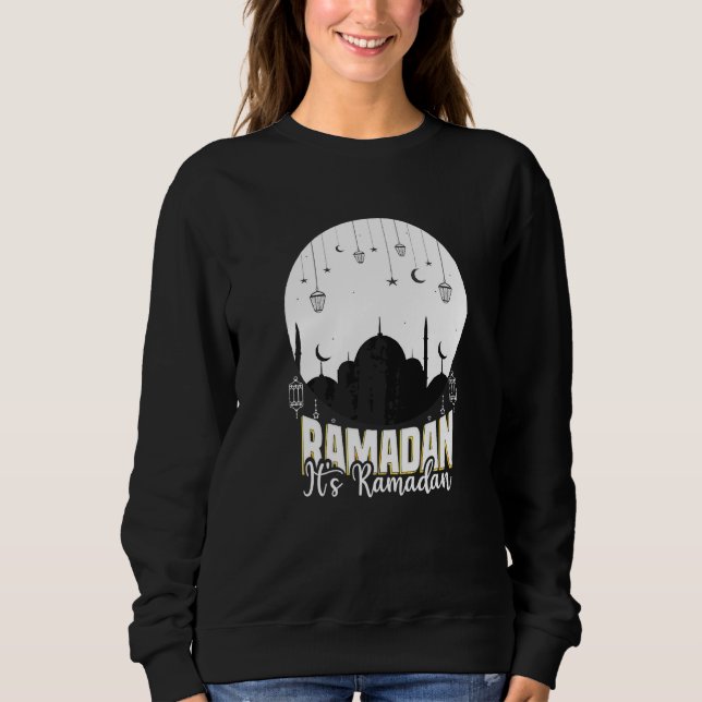 Sweatshirt Restez calme C'est Ramadan Cool Ramadan Kareem qui (Devant)