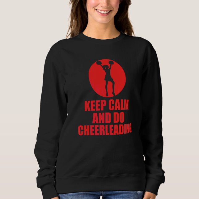 Sweatshirt Restez Calme Et Soyez Cheveux (Devant)