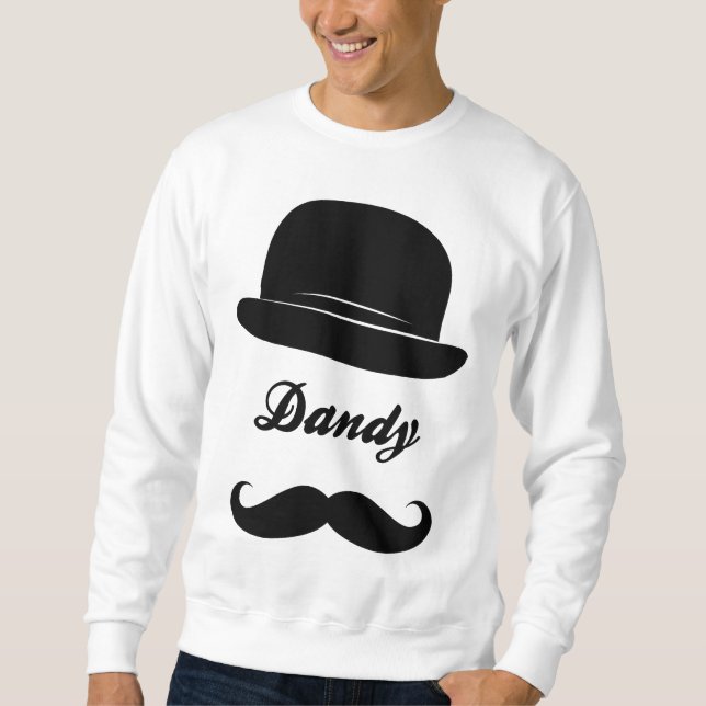 Sweatshirt Restez dandy (Devant)