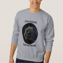 Restez Fierce Peur Rien Panne Noire