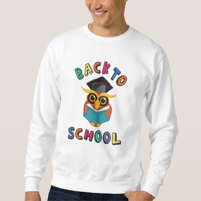 Sweatshirt Retour à l'école (Devant)