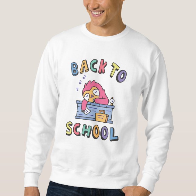 Sweatshirt Retour à l'école (Devant)