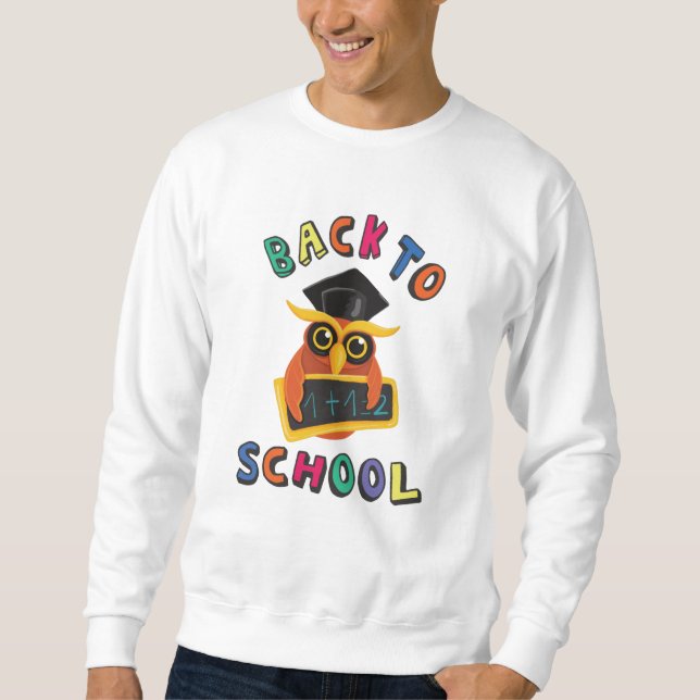 Sweatshirt Retour à l'école (Devant)