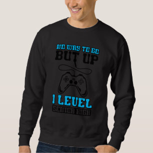 Sweatshirt Retour à l'école Pas moyen de monter d'un niveau L