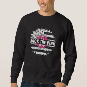 Sweatshirt Retourner La Fleur Rose Daisy Sensibilisation au c