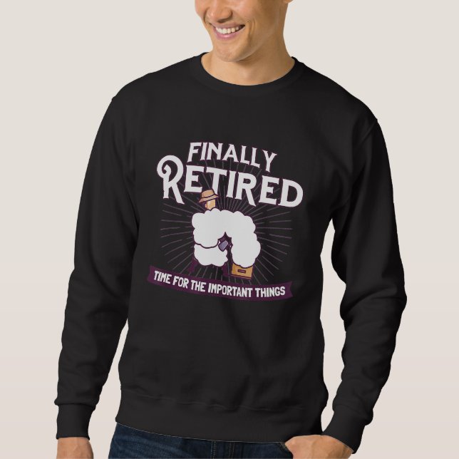 Sweatshirt Retraite des apiculteurs (Devant)