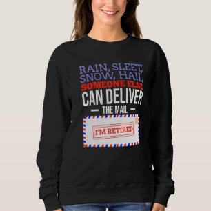 Sweatshirt Retraite Du Travailleur De La Poste Pour Homme Mai