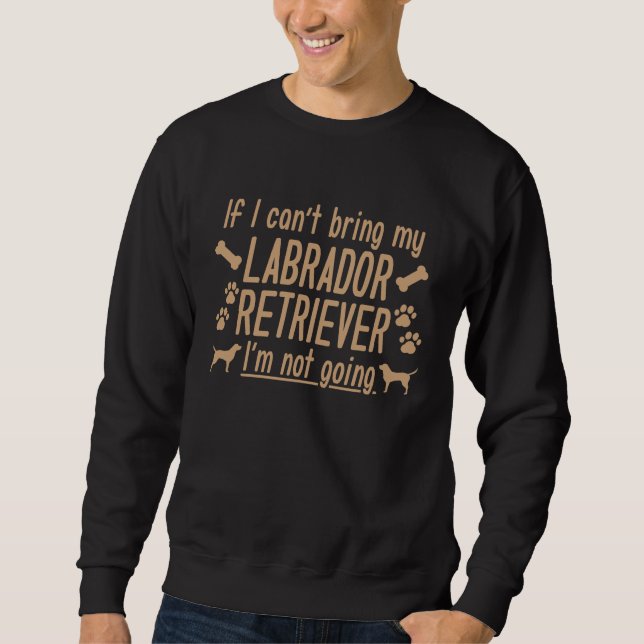 Sweatshirt Retriever du Labrador (Devant)
