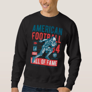 Sweatshirt Retro American Football College 1984 La Football