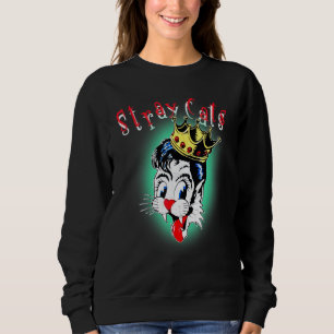 Sweatshirt Retro Animaux de Chat en détresse Arts errants Amo