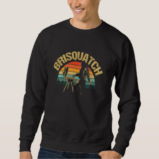 Sweatshirt Retro Bch Bigfoot Funny Beef Grilling Cow B