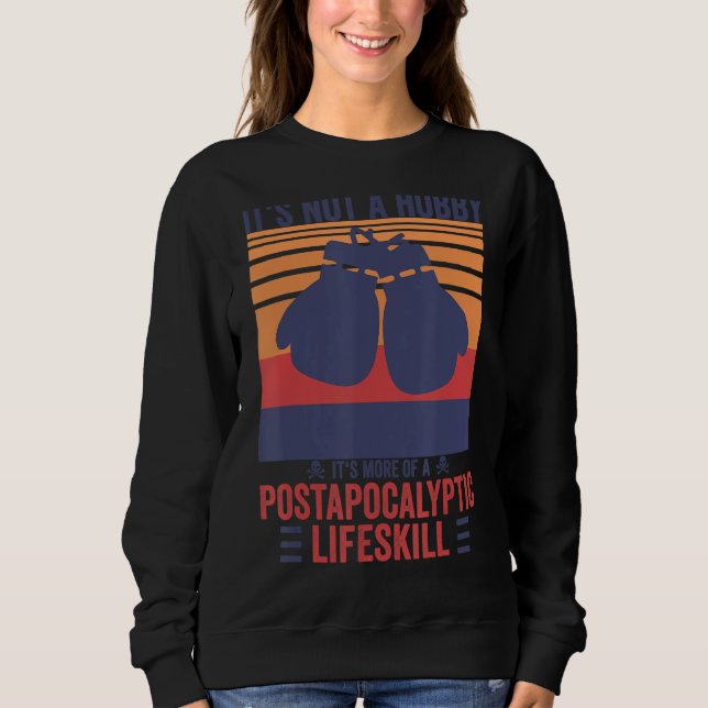 Sweatshirt Retro Ce n'est pas un passe-temps amusant Sport de (Devant)