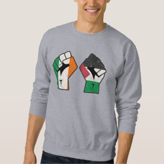 Sweatshirt Rétro Irlande Palestine Solidarité Première révolu