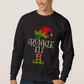 Sweatshirt Retro Le Costume Elfe Grunkle Groupe Famille Chris