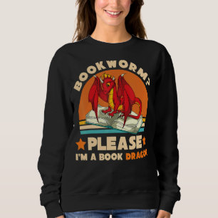 Sweatshirt Retro Lecture Bookworm S'Il Vous Plaît Je Suis Un 
