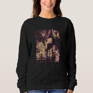 Sweatshirt Retro Lofi Tokyo Rangs japonais Gra esthétique