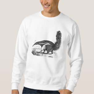 Sweatshirt Rétro modèle de mangeur de fourmi d'oryctérope