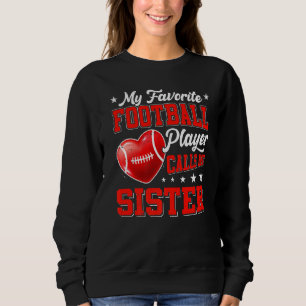Sweatshirt Retro Mon Joueur De Football Favori M'Appelle Soeu