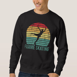 Sweatshirt Retro Patinage artistique Patinage Vintage Hiver I
